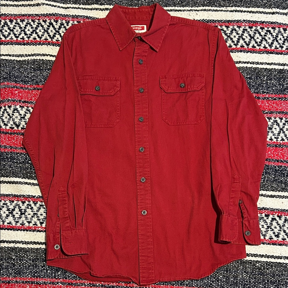 Wrangler Classic Red Shirt